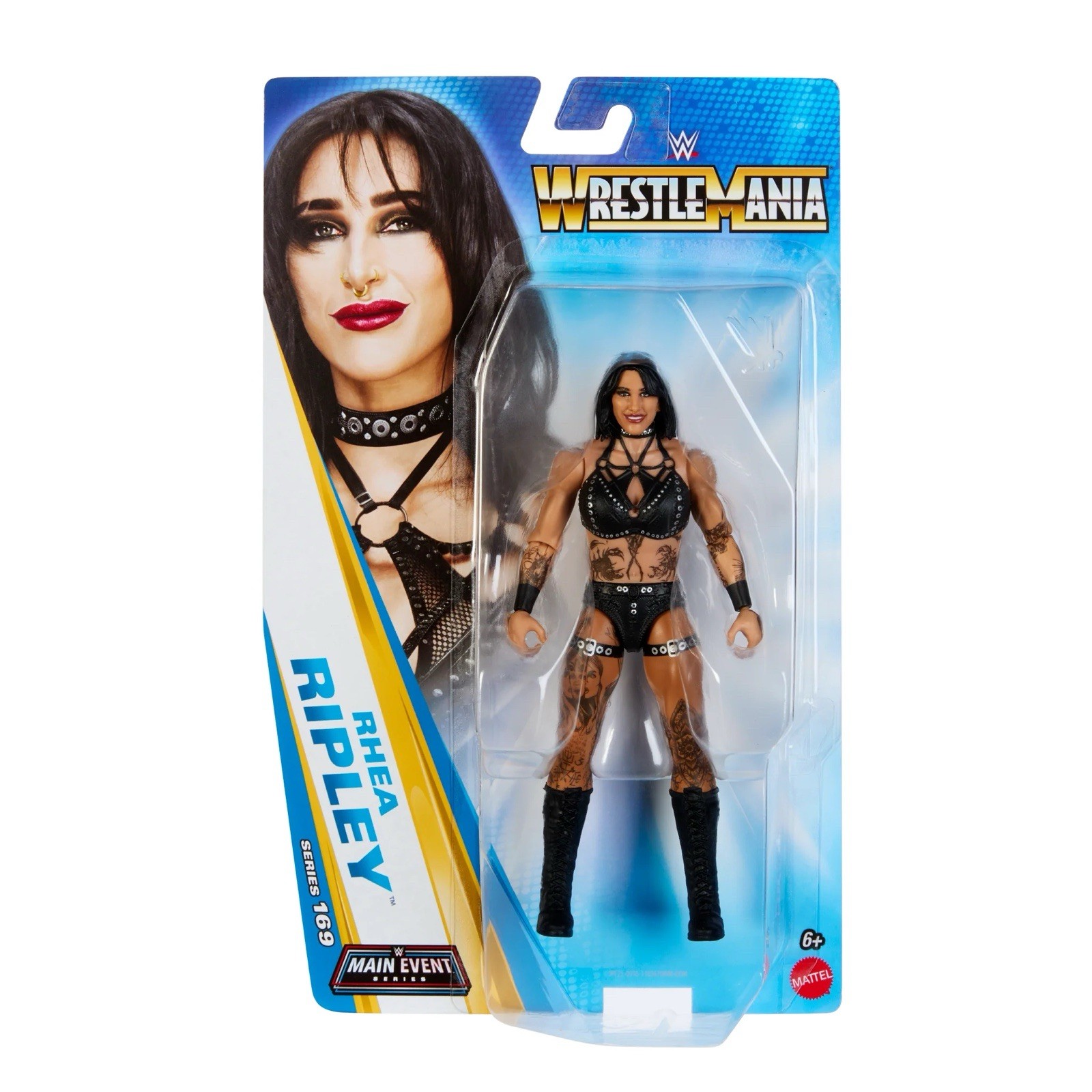 Rhea Ripley WWE Mattel Main Event Basic Series 169 Wrestling Figure