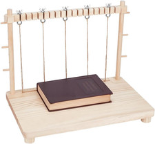 Wood Bookbinding Sewing Frame Set, 15.7X9.8X12.6Inch Book Binding picture