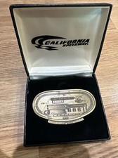 1997 California Speedway Inguinal Paperweight Rare Collectible Bronze Nascar picture