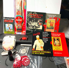 Vintage Coca-Cola Memorabilia Lot - Telephone Cards, Trading Cards, Pencils & No picture