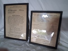 Pair Of Documents Regarding Union Recognition By The Checker Cab Co.  PRICE DROP picture