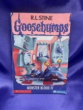 1997 Goosebumps #62 Monster Blood IV 1st Printing ISBN: 0-590-39987-X RL Stine picture
