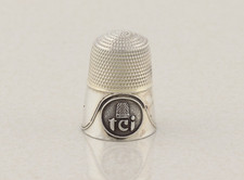 Sterling Silver TCI 1978-1993 15 Thimble Size 7 with 15mm Opening picture