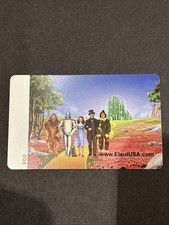 Wizard Of Oz “Group” Elaut Coin  Arcade Game Trading Card No Barcode **RARE** picture