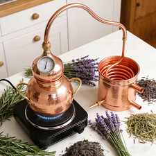 3L  Pure Copper Alembic Still for Whiskey, Moonshine, Essential Oils picture