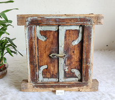 19c Antique Architectural Wooden Small Size Retro Garden Decor Collectible WN442 picture