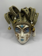 Maschera del Galeone Hand Painted Venetian Mask Made in Venice Italy Vintage picture