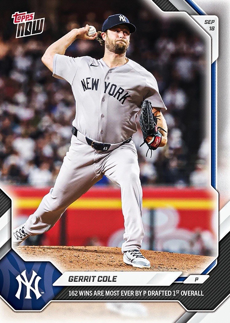 *PRE SALE* Gerrit Cole - 2026 MLB Topps NOW® - Card 690 *PRE SALE* Gerrit Cole - 2026 MLB Topps NOW® - Card 690