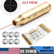 Hunting Bore Sighter Sight 223 rem 5.56 Cartridge Red Laser Boresighter US STOCK picture