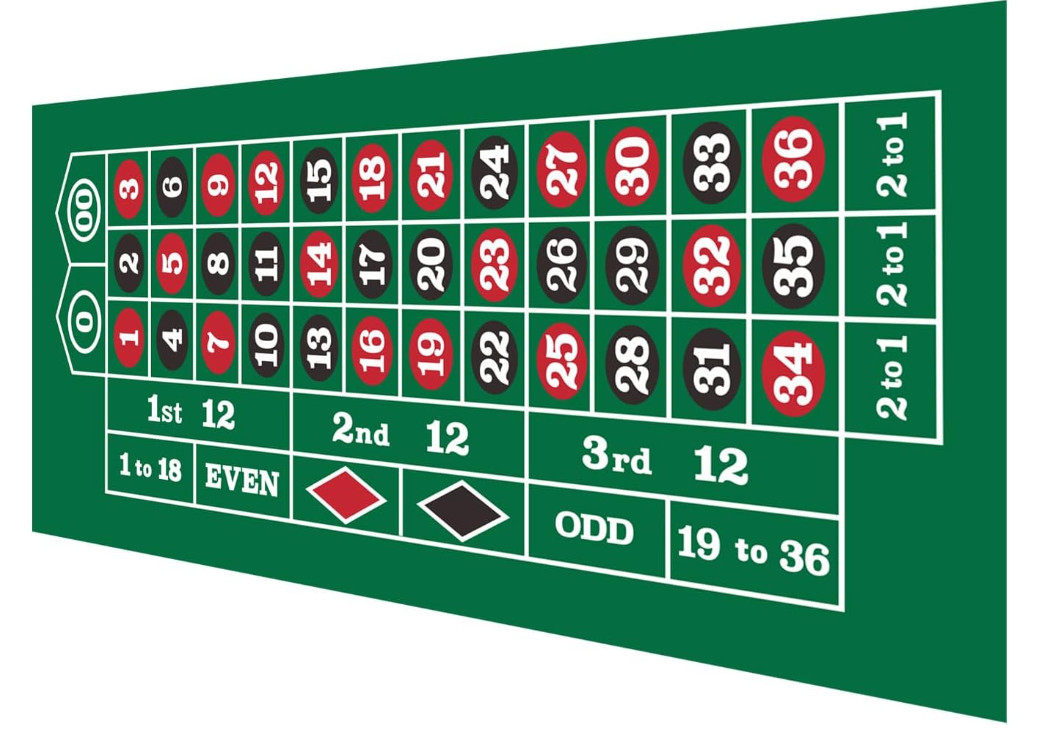 36x72" Casino Roulette Layout Felt, Roulette Tabletop Mat, Roulette Table Top 36x72" Casino Roulette Layout Felt, Roulette Tabletop Mat, Roulette Table Top