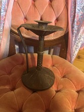 Antique Arts And Crafts Chamber Stick Designed By Hugo Berger Germany picture