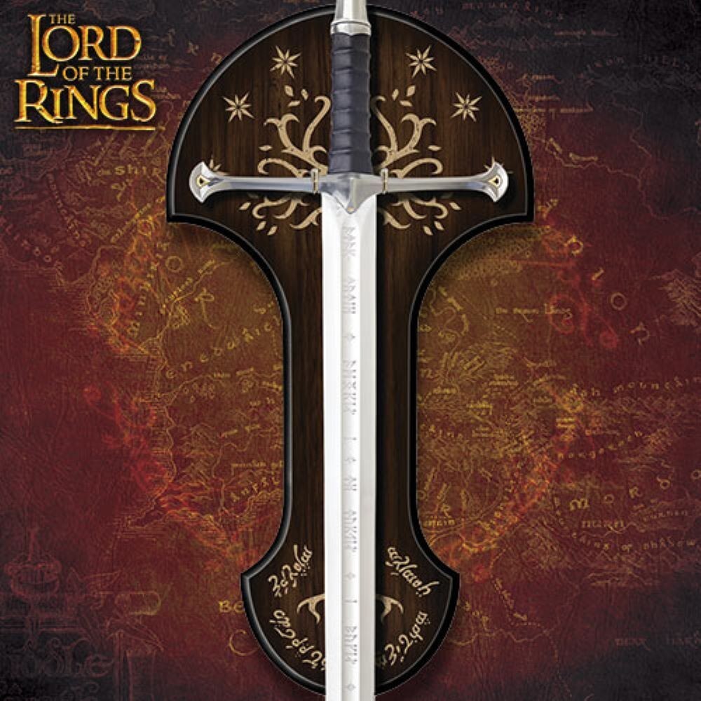 United Cutlery Lord of the Rings Anduril Sword of King Elessar Licensed COA United Cutlery Lord of the Rings Anduril Sword of King Elessar Licensed COA
