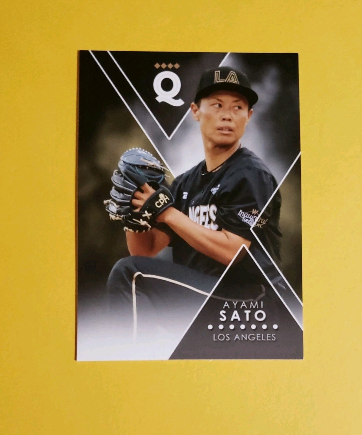 Ayami Sato Los Angeles Queens WPBL Custom Fan Art Card 2026