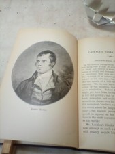 CARLYLE ESSAY ON BURNS BY HENRY BOYNTON-1922 picture