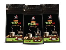 Ethiopian coffee history  - ETHIOPIAN GROUND ORGANIC COFFEE - Coffee 3 Pack picture