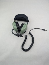 David Clark Aviation Flight Headset Headphones H20-16 Microphone M-7A picture