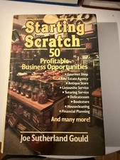 Starting from Scratch book 50 Profitable Business Opportunites by Joe Sutherl... picture