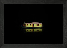 India Kerala Backwaters Houseboat Framed Wall Art Poster Print Picture picture