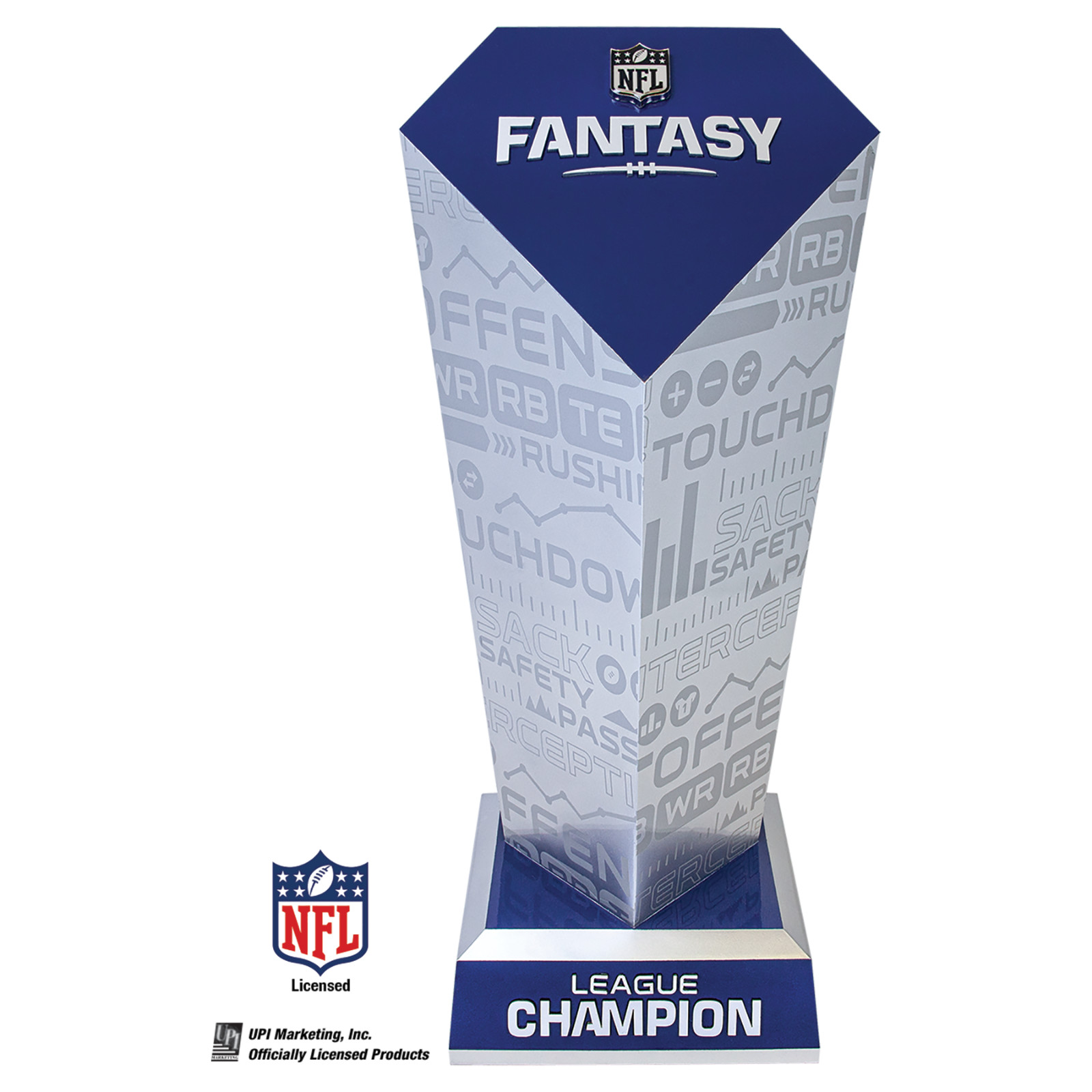 Officially Licensed NFL Fantasy Football Trophy with - 18" tall Officially Licensed NFL Fantasy Football Trophy with - 18" tall