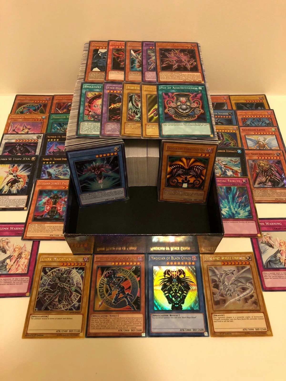 Yugioh 100 Collection Holo Foil Cards Lot Pack
