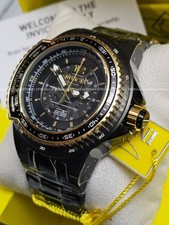 INVICTA - Aviator  CROSSWIND Automatic Skeleton Flight Time Precision Mens Watch picture