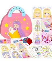 4-in-1 Dress Up Game Set Princess Fantasy Makeup, Pretty Pretty Princess - New picture