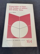 Preservation of Paper and Textiles of Historic and Artistic Value #164 picture