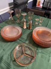 Pink Depression Glass Collection picture