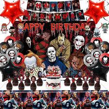 Halloween Party Decorations Kit, 38 Pcs Spooky Birthday Set picture