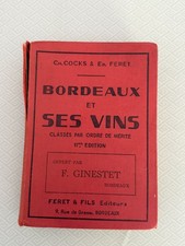 1949 Bordeaux and Its Wines 11th Edition Feret French Wine Guide Book Map picture