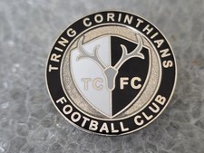Tring Corinthians Football Club Enamel Badge Hertfordshire 1958  picture