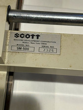 Scott SM-500 SignGraver Manual Pantograph Engraver Kit - WORKING MOTOR + Extras picture