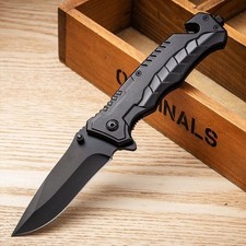 7.8" SPRING OPEN ASSISTED TACTICAL FOLDING POCKET KNIFE EDC Blade Tactical Tool picture