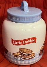 Little Debbie Snack Cakes Porcelain Cookie Jar NEW UNOPENED picture