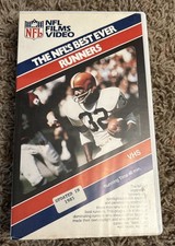The Best Ever Runners NFL VHS Hardcase Football Films Video Tape Vintage picture
