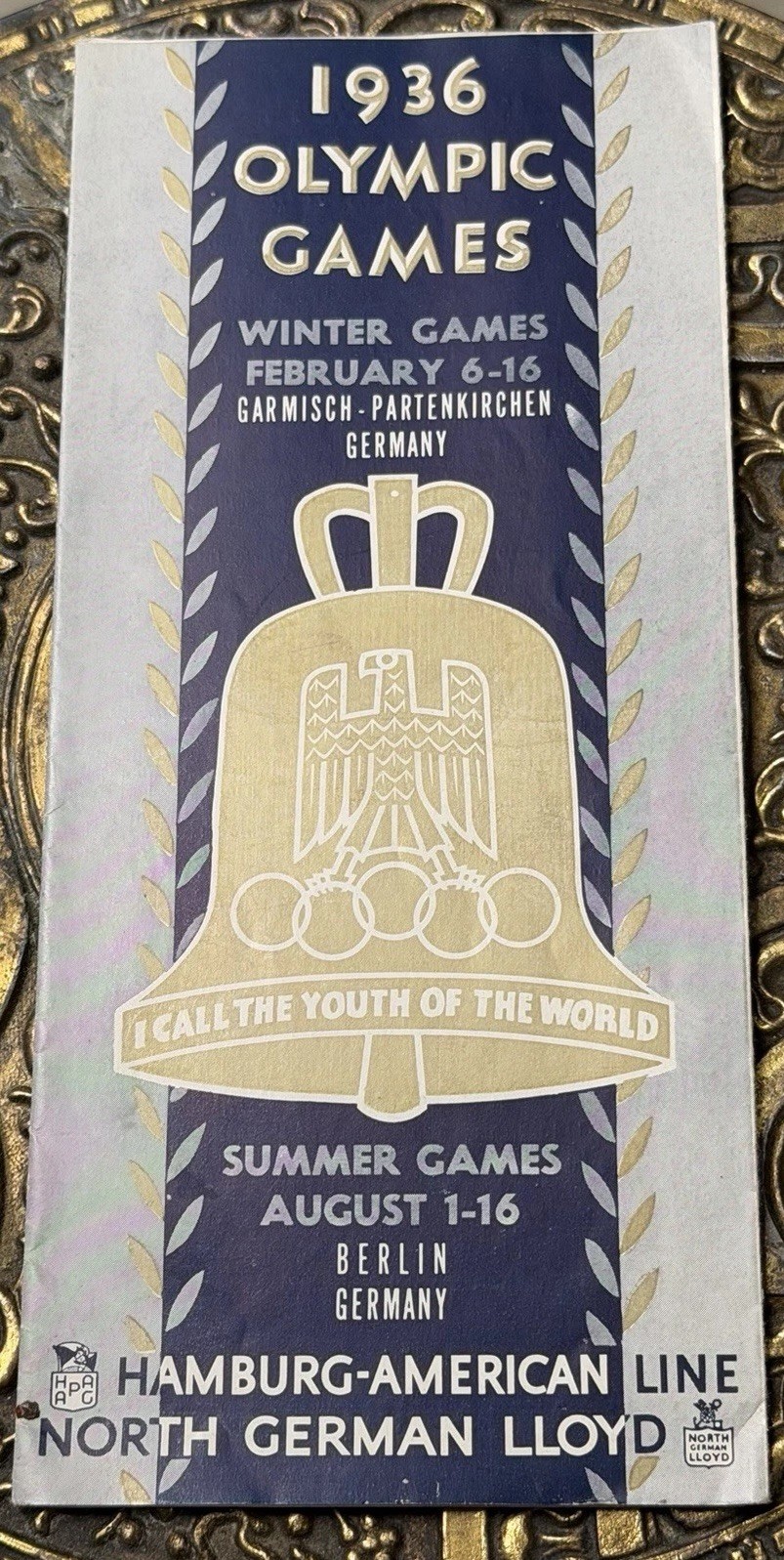 1936 Berlin Germany Olympics Sports Hamburg American line North German Lloyd 2 1936 Berlin Germany Olympics Sports Hamburg American line North German Lloyd 2