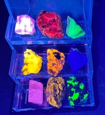 World's BEST Ultraviolet  Fluorescent Mineral Collection! picture