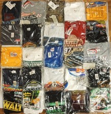 Lot of 25 NASCAR Racing T-shirts! Sealed in bags! Gordon, Kenseth, Earnhardt picture
