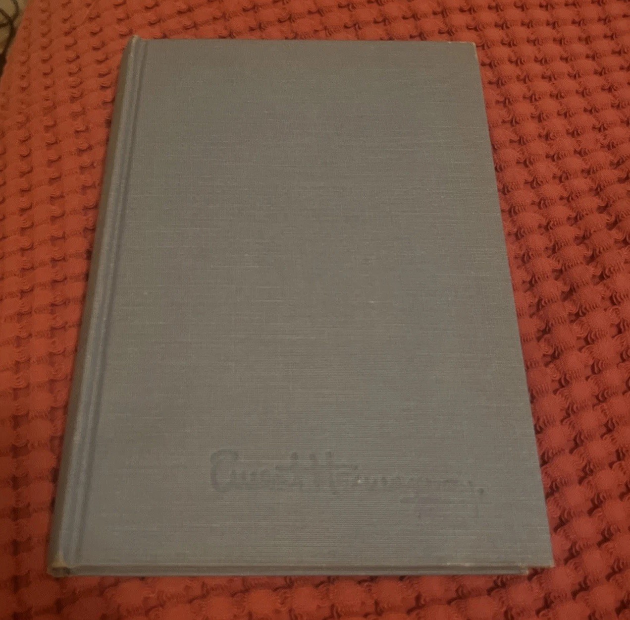 1952 HEMINGWAY THE OLD MAN AND THE SEA First Edition "A" Stamp No DJ Hardcover