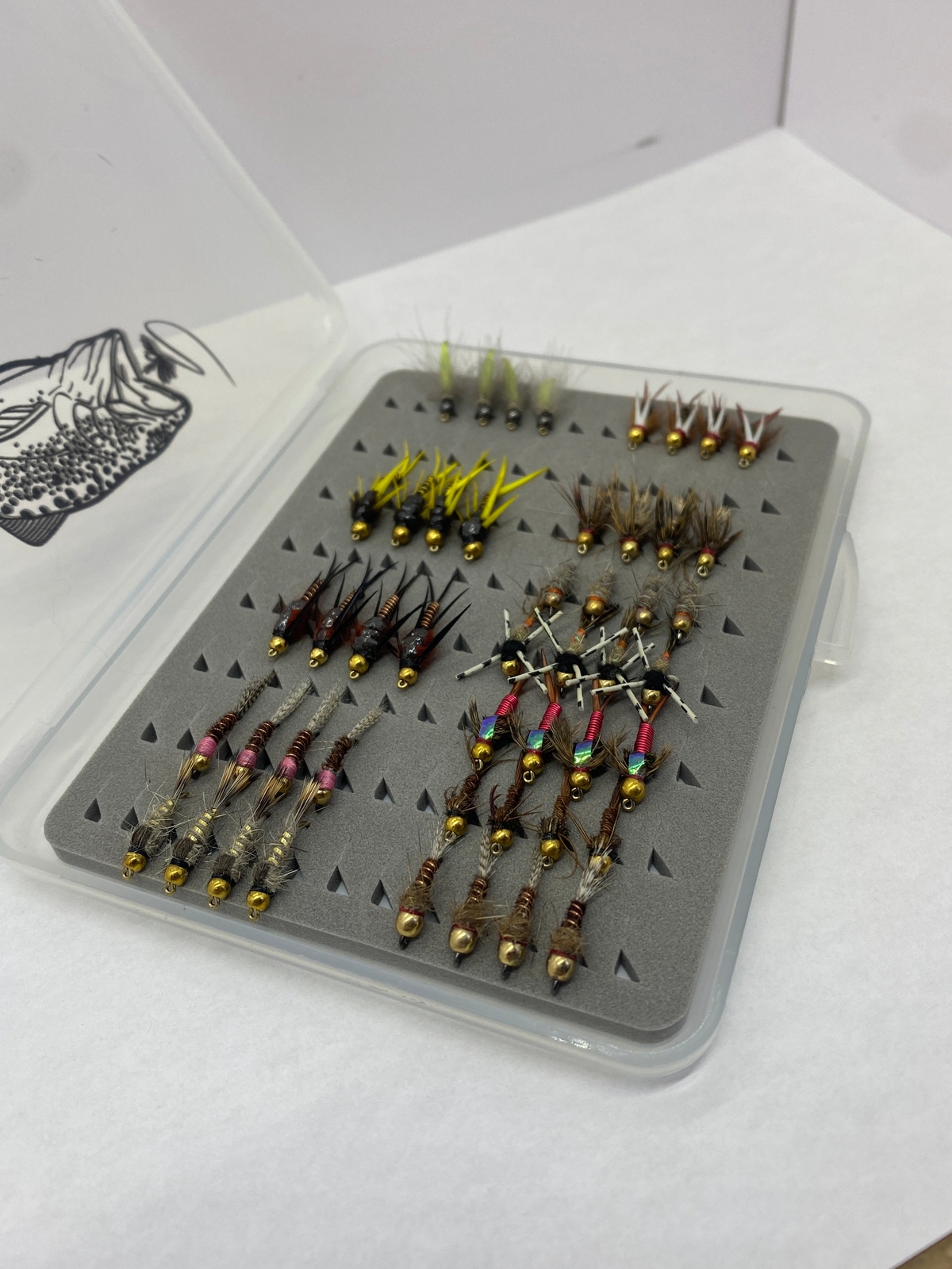 96 Piece Dry-Dropper Assortment- Strike Fly Company 96 Piece Dry-Dropper Assortment- Strike Fly Company