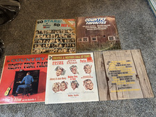 Estate Sale Various Country Vinyl LP Records lot of 5 picture