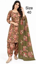 Cotton Salwar Kamiz Kameez Suit Indian Handmade Boutique picture