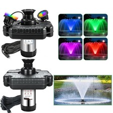1HP 15000GPH Pond Fountain Aerator 750W Floating Pump w/ RGB LIGHT (Optional) picture