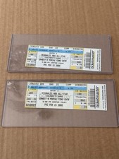2008 NBA All-Star Game McDonald's Celebrity Ticket Stubs x2 Terrell Owens MVP picture