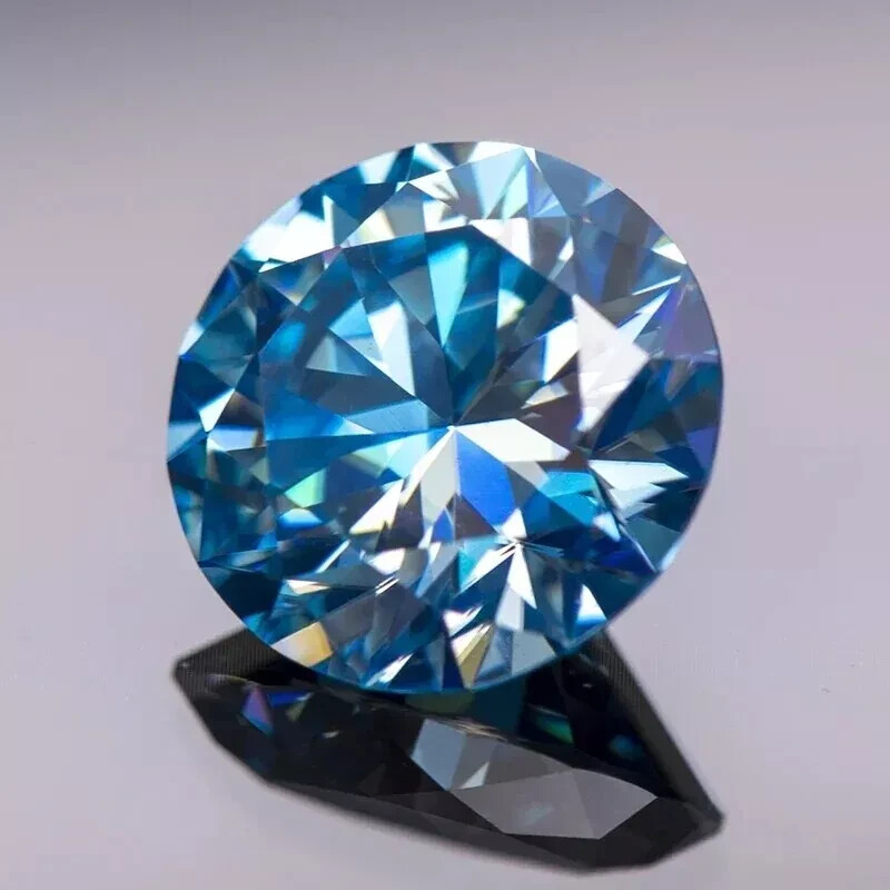 3 CT Natural Blue Diamond Round Cut VVS1 D Grade IDGL Certified 1 Free Gift ED8 3 CT Natural Blue Diamond Round Cut VVS1 D Grade IDGL Certified 1 Free Gift ED8