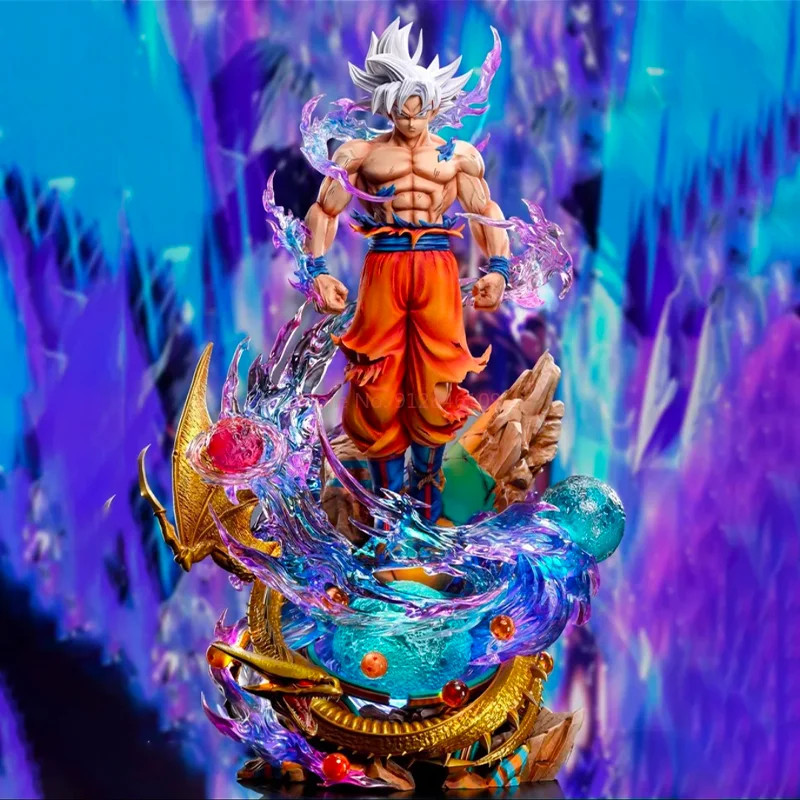 Dragon Ball Ultra Instinct Goku Figure PVC Anime Statue Collectible Model Gift Dragon Ball Ultra Instinct Goku Figure PVC Anime Statue Collectible Model Gift