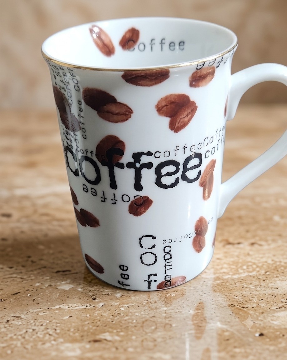 Coffee And Tea 8 Oz. Mug Set By Konitz Set Of 2 Coffee And Tea 8 Oz. Mug Set By Konitz Set Of 2