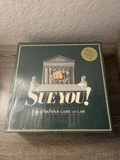 SUE YOU! Board Game The Explosive Game of Law 1994 Brand New Sealed picture