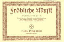 Frohliche Musik 16th Century Dance 4 Part Recorder 1970 Moderne Giesbert Nagel picture