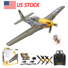 VOLANTEX Brushless P-51D Mustang RC Planes for Adults,RTF  RC Airplane Fighter picture
